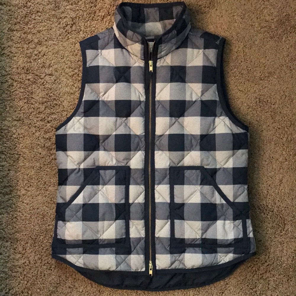 J. Crew quilted vest